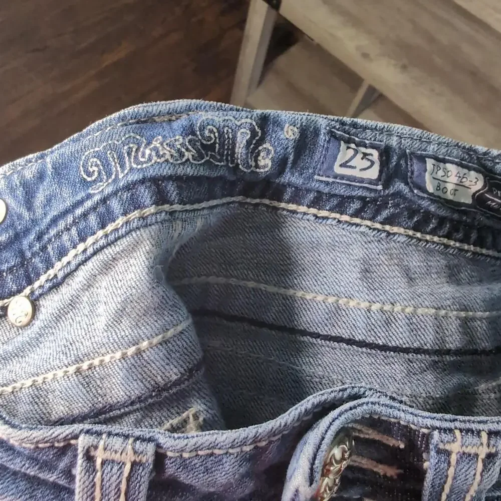 Miss me bootcut jeans size 25 - Picture 4 of 5